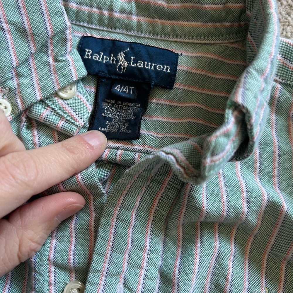 Thicker Ralph Lauren button up - Picture 2 of 2